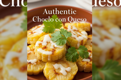 Choclo con Queso: Savoring Andean Corn with Creamy Cheese
