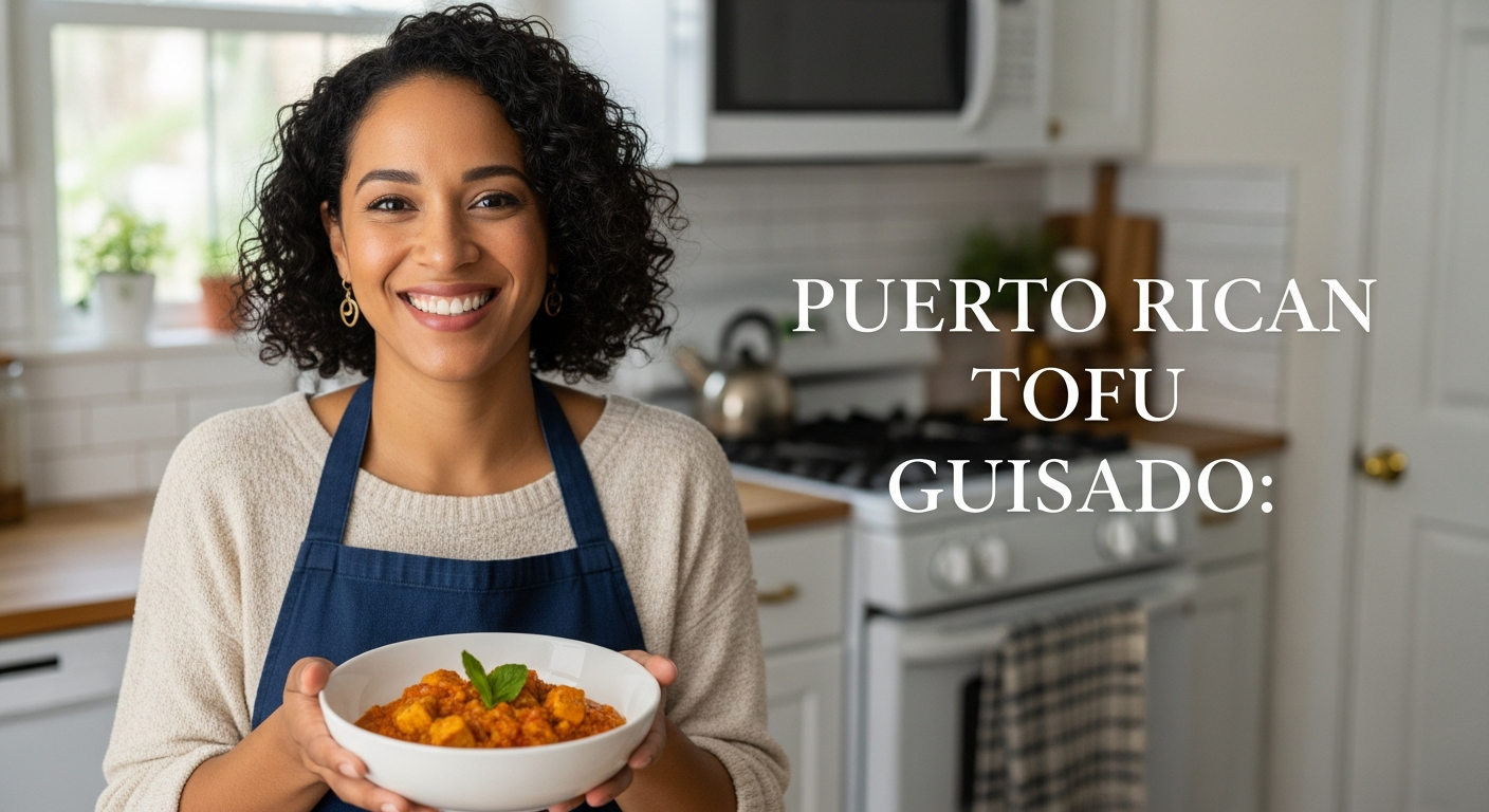 Puerto Rican Tofu Guisado: A Flavorful Vegan Stew Delight