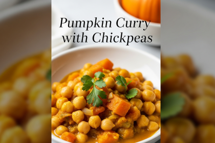Hearty Pumpkin Curry with Chickpeas: A Flavorful Vegan Delight