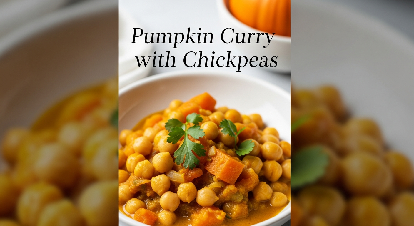 Hearty Pumpkin Curry with Chickpeas: A Flavorful Vegan Delight