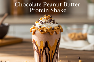 Boost Your Energy: The Ultimate Chocolate Peanut Butter Protein Shake