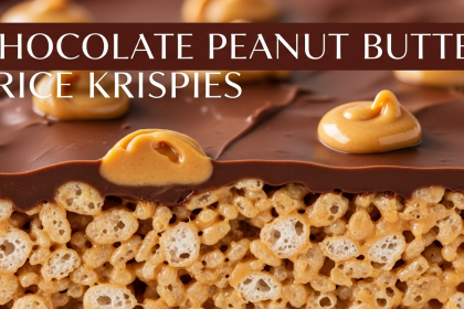 Decadent Chocolate Peanut Butter Rice Krispies Roll Bliss>