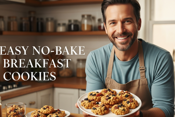 Start Your Day Right: Easy No-Bake Breakfast Cookies