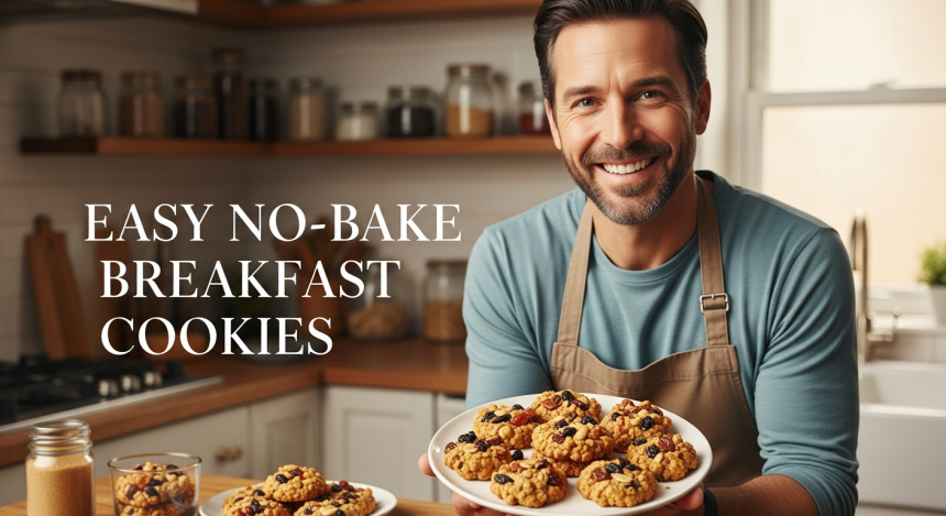 Start Your Day Right: Easy No-Bake Breakfast Cookies