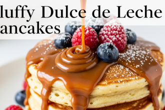 Fluffy Dulce de Leche Pancakes: A Sweet Morning Treat