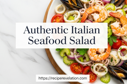 Discover the Zesty Charm of Authentic Italian Seafood Salad