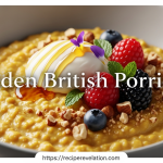Golden British Porridge: A Sweet Honeyed Morning Delight