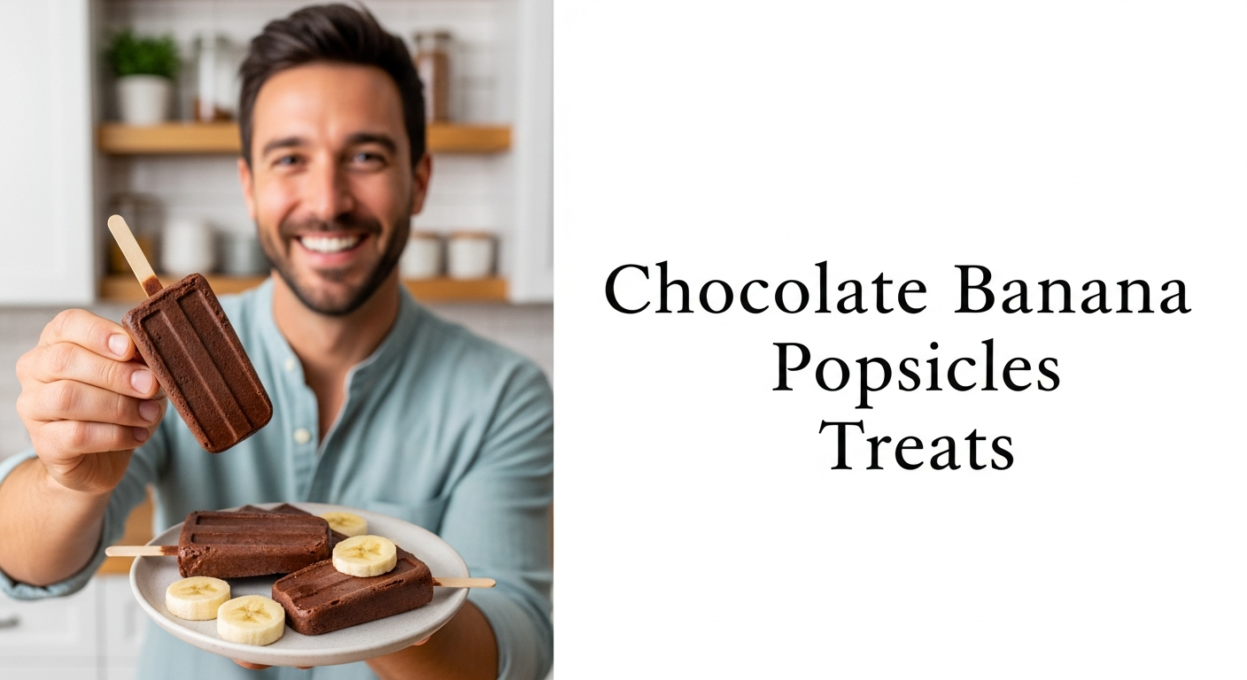 Chill Out with Irresistible Chocolate Banana Popsicles Treats