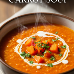 Hearty Red Lentil & Carrot Soup: A Nutritious Delight