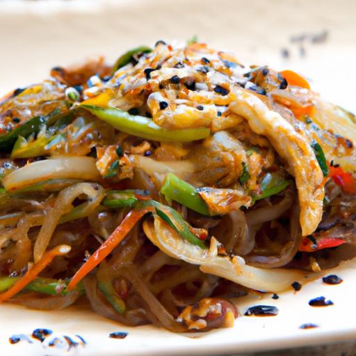 Japchae Unveiled: The Art of Korean Stir-Fried Glass Noodles
