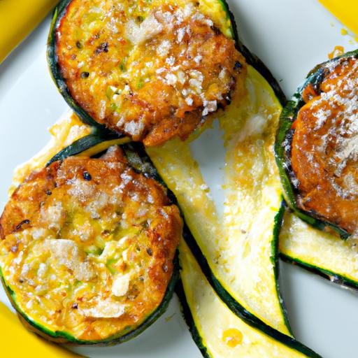 Crispy Baked Parmesan Zucchini Rounds: A Savory Snack Delight