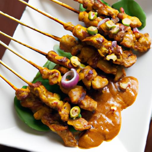 Savory Satay Skewers: Mastering Peanut Sauce Perfection