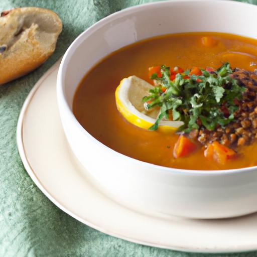 Hearty Red lentil and Carrot Soup: A Nutritious Delight