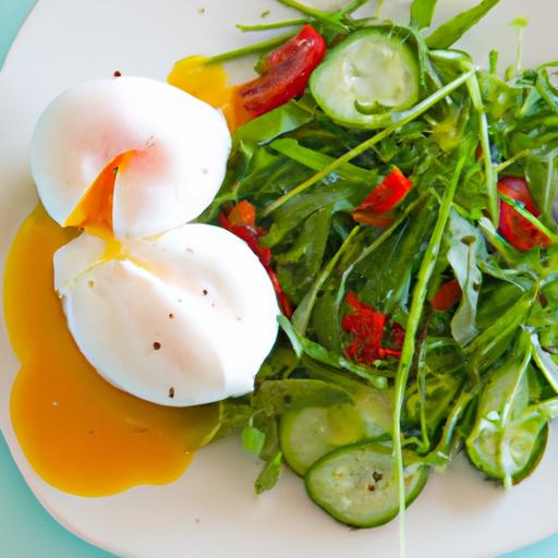 Morning ⁣Boost: Crafting ⁤the Perfect Poached​ Egg breakfast Salad