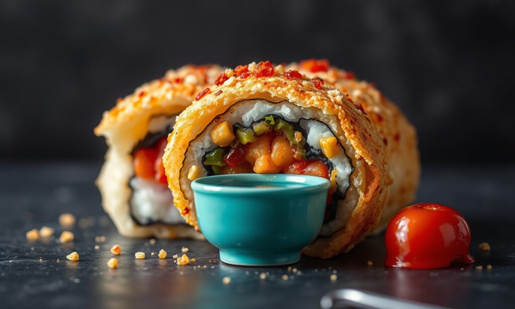 Crispy Cha Gio rolls: flavorful indulgence, rich culture, satisfying crunch.