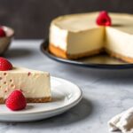 Indulgent dairy-free cheesecake, a creamy, guilt-free delight.