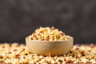 Epic crispy quinoa delight, unlocking ultimate crunch and flavor.
