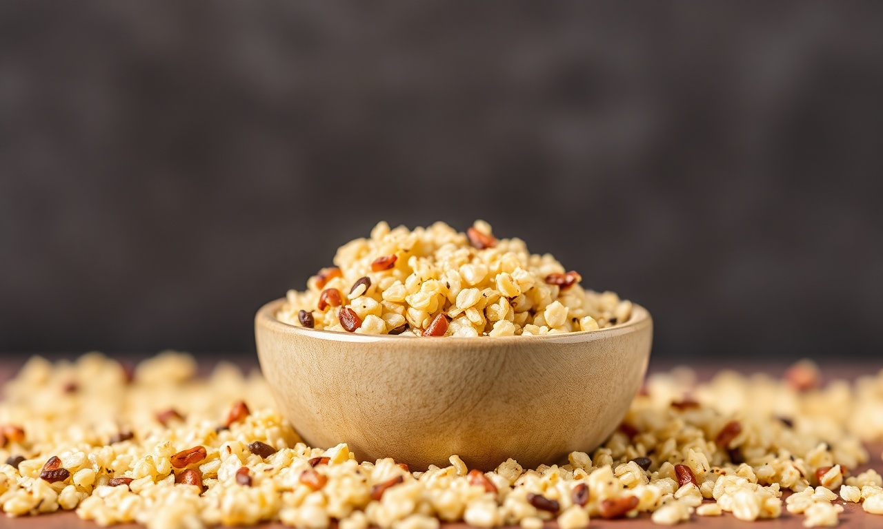 Epic crispy quinoa delight, unlocking ultimate crunch and flavor.