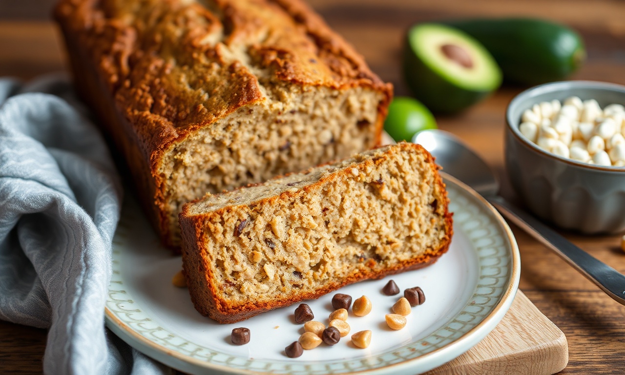 Invigorating hearty zucchini bread baked oatmeal for a morning boost.