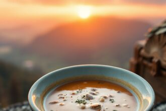 Hearty Hungarian Mushroom Soup, a rich and comforting delight.