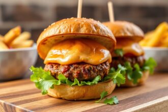 Savor vegan BBQ seitan sliders, bold and delicious plant-based bites.