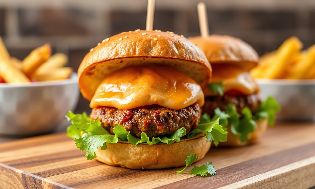 Savor vegan BBQ seitan sliders, bold and delicious plant-based bites.