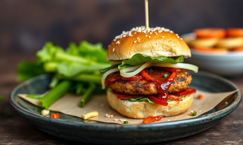 Savor vegan BBQ seitan sliders: smoky, bold bites for summer.