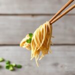 Chilled soba noodles with refreshing tsuyu dipping sauce.