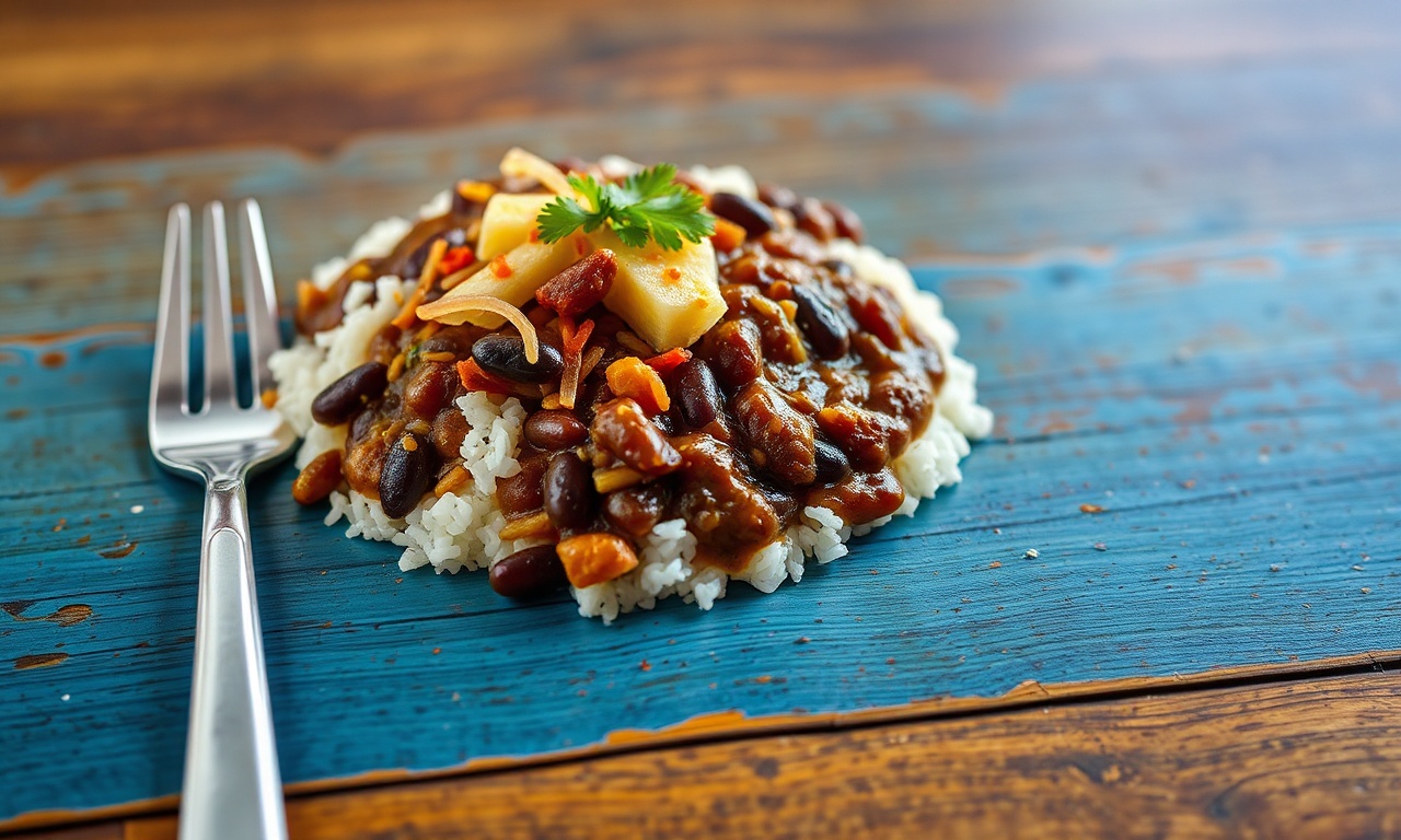 Moros Cristianos: Delicious Cuban comfort food, a must-try dish.