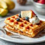 Crispy keto waffles: a delicious low-carb breakfast delight.