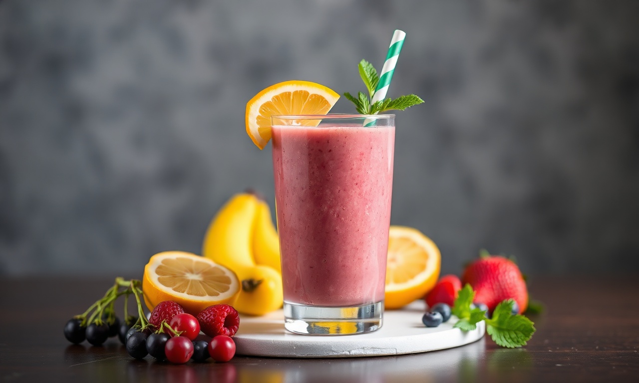 Energize day with refreshing detox smoothie recipe.