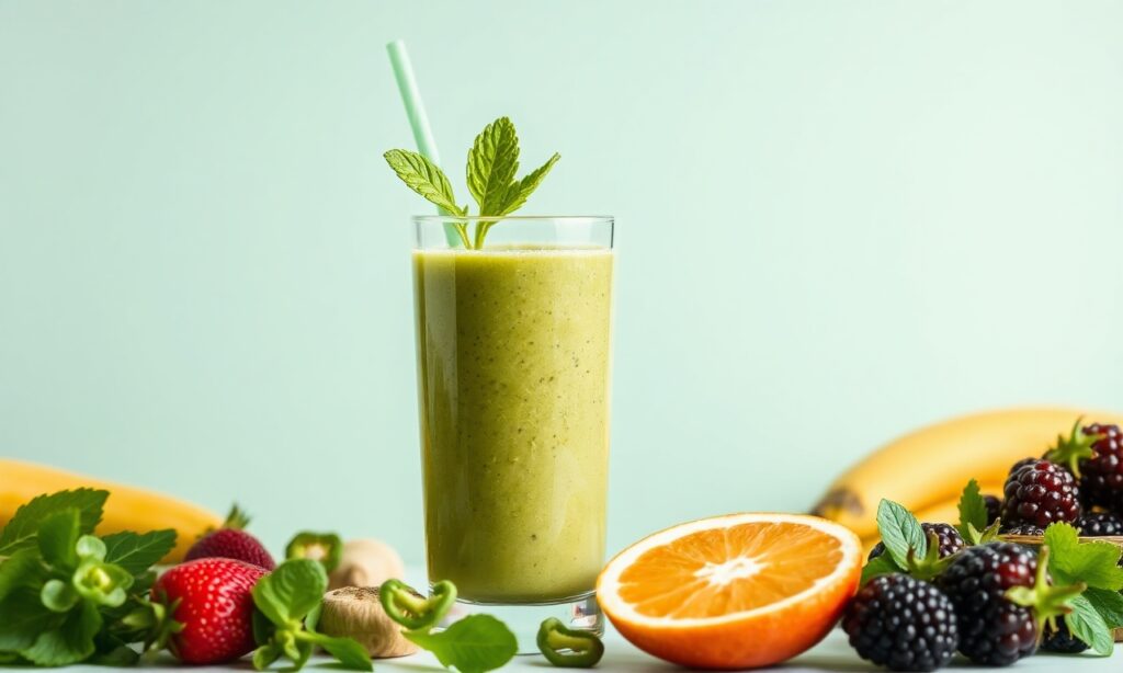 Energize Day — Energize your day with this delicious detox smoothie recipe.
