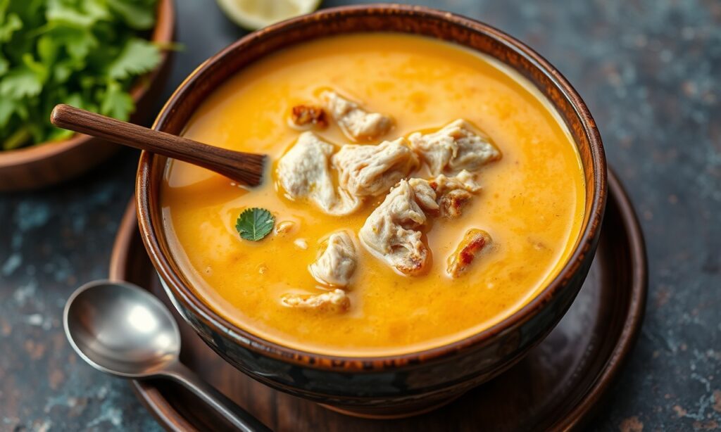 Authentic Soto Ayam: Delicious Indonesian chicken soup, a classic taste.