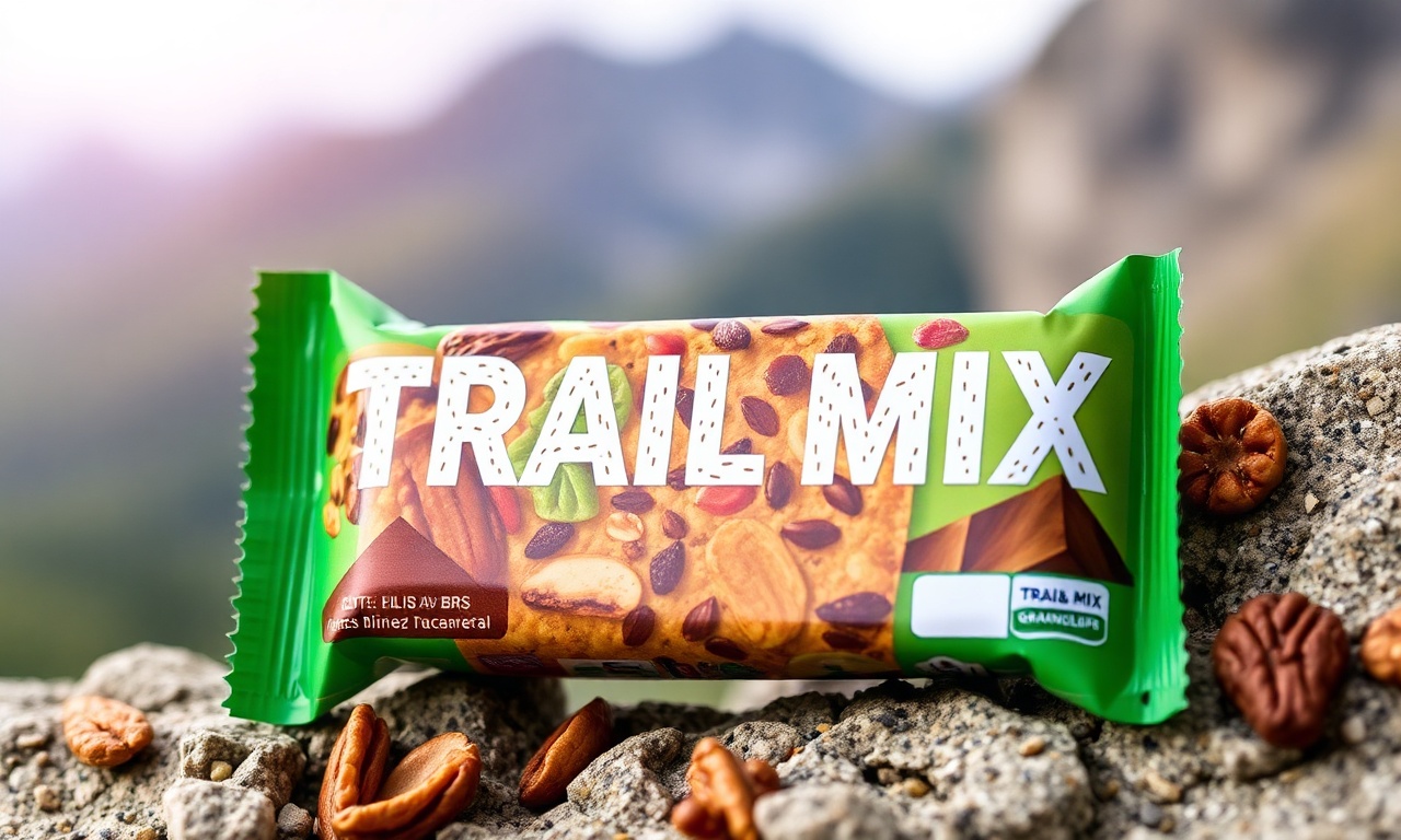 Delicious trail mix granola bars for your next adventure.