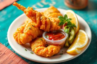 Crispy Jalea: Peru's ultimate fried seafood feast, golden and delicious.
