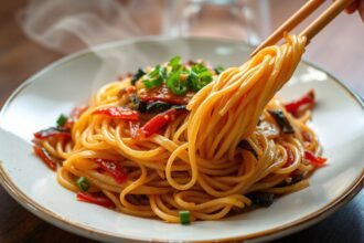 Korean stir-fried glass noodles (Japchae) recipe: ultimate guide.