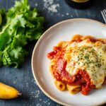 Wholesome chicken parmesan: a healthy twist on classic comfort food.