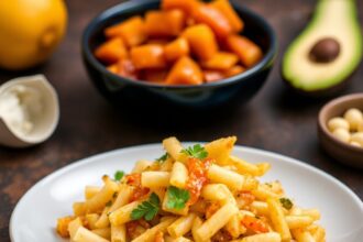 Yuca con mojo: delicious fried yuca with zesty garlic citrus sauce.