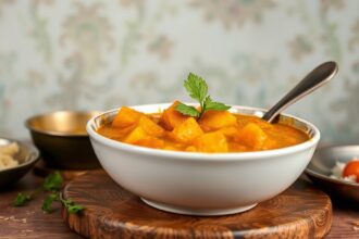 Discover warmth in this sweet potato curry: a flavorful journey.