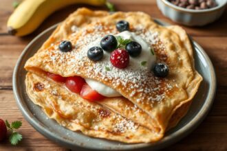 Delicious vegan Breton buckwheat crepes: classic twist recipe