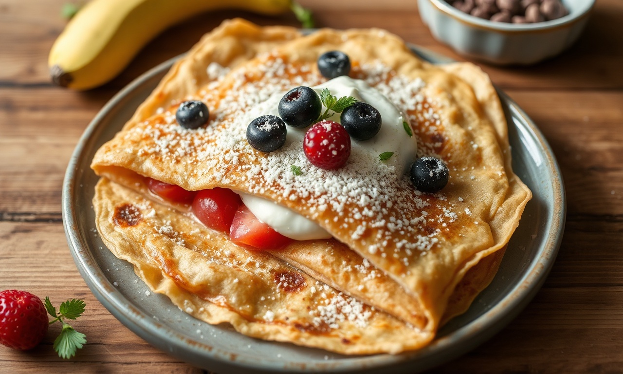 Delicious vegan Breton buckwheat crepes: classic twist recipe