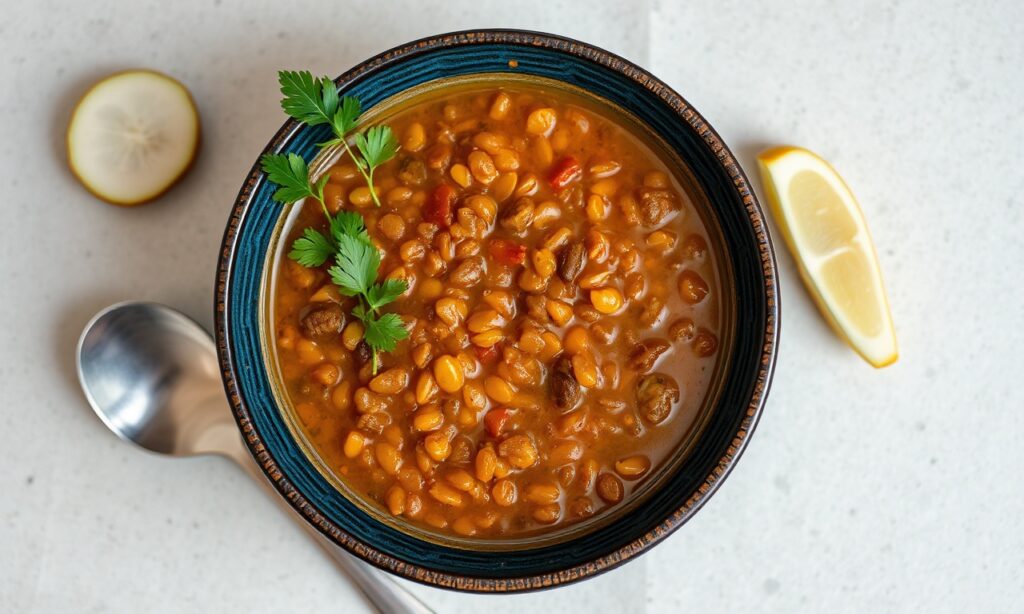 Ezo Gelin: Hearty Turkish lentil soup, rich flavor, Turkish culinary tapestry.