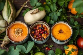 Nourishing Trio soup magic: Three Sisters ingredients explored.