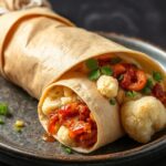 Shawarma cauliflower delights to wrap up your meal.