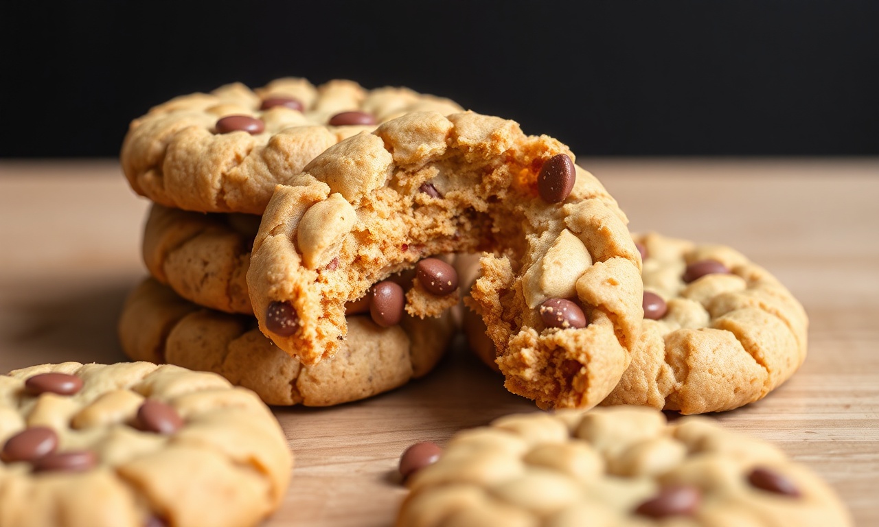 Secret perfect peanut butter cookies: chewy, crisp, delicious.