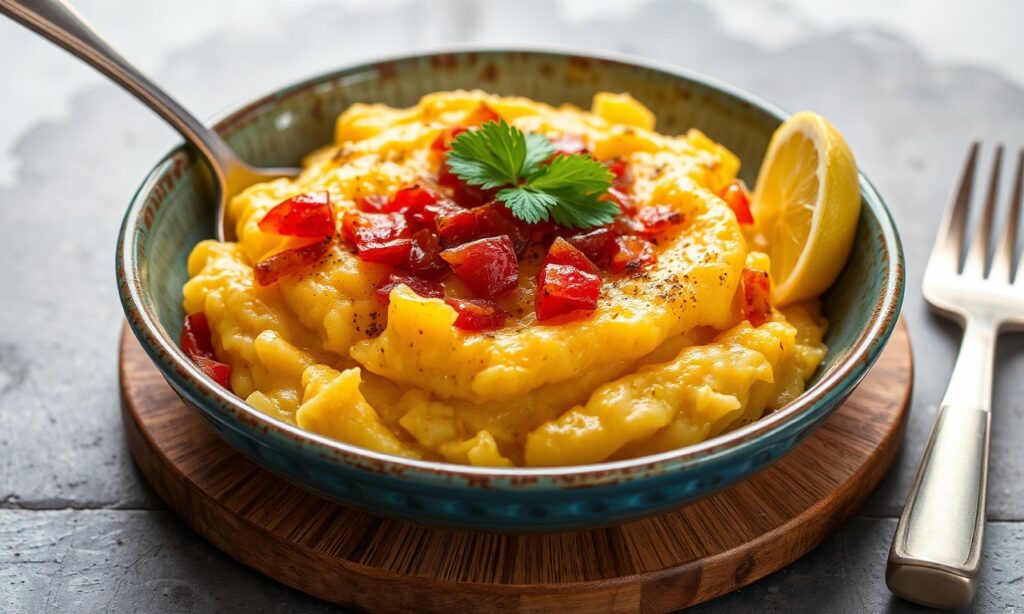 Mangu Magic: Authentic Dominican comfort food, rich with island flavor.