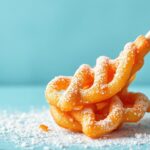 Crispy funnel cake: ultimate sweet treat for your frenzy.