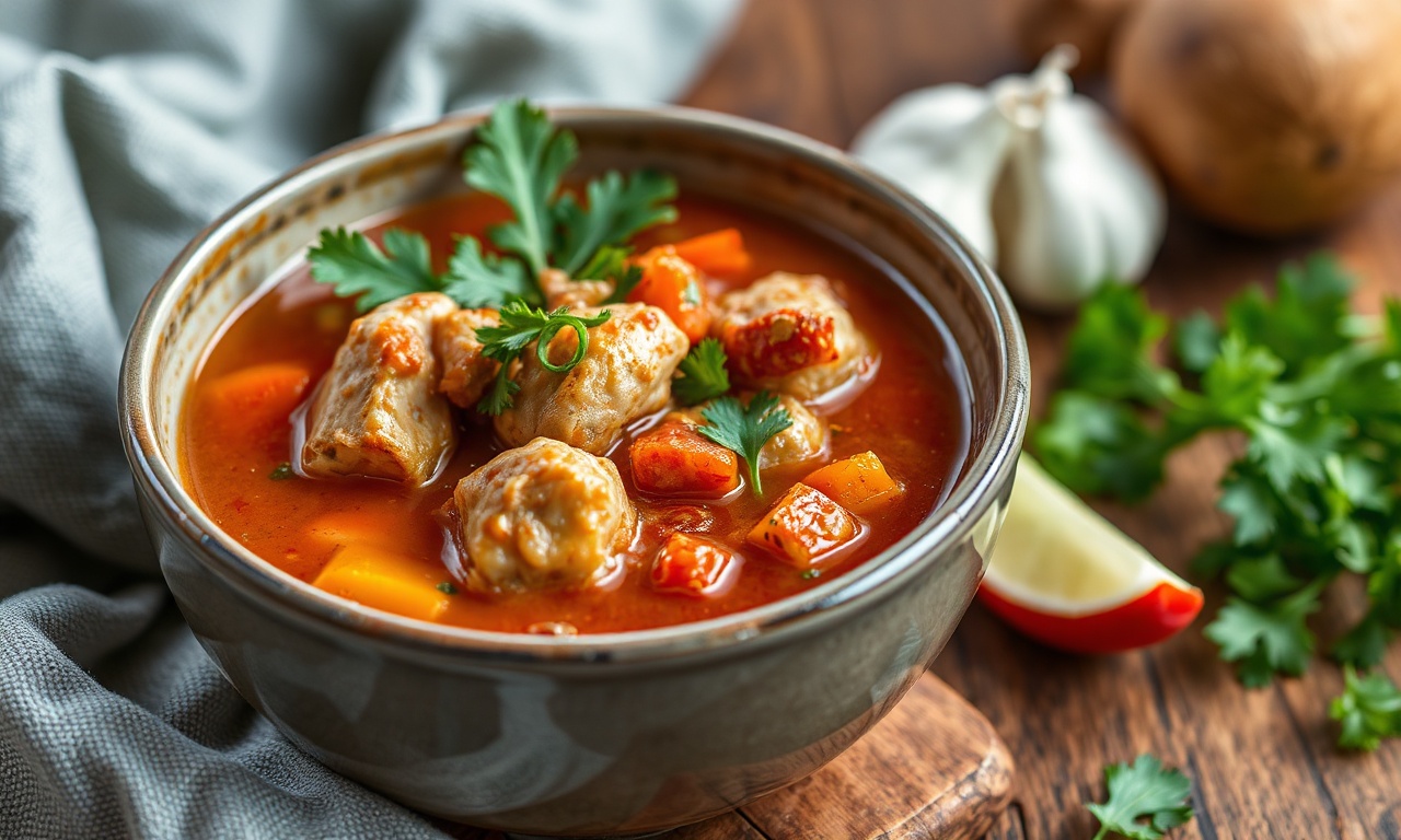 Hearty Cajun chicken soup: spicy, flavorful Southern classic recipe.