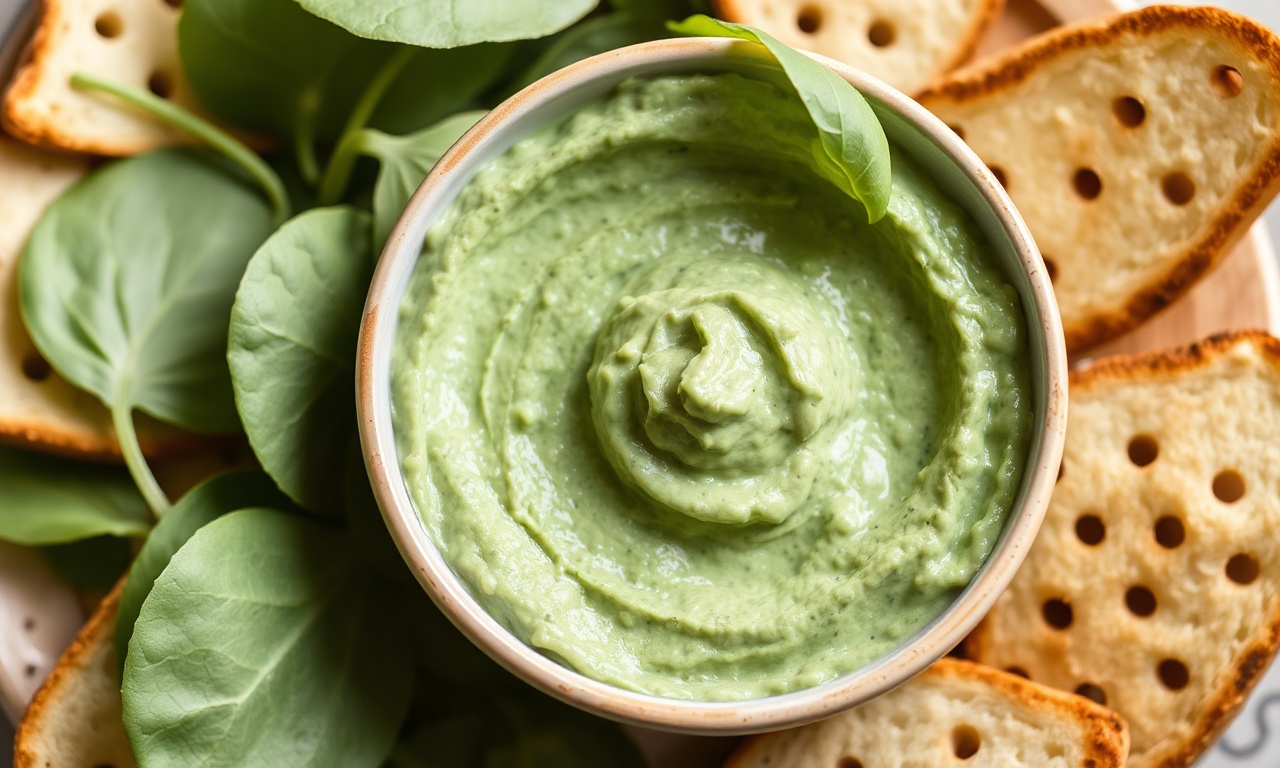 Wholesome vegan spinach dip, creamy plant-based delight.
