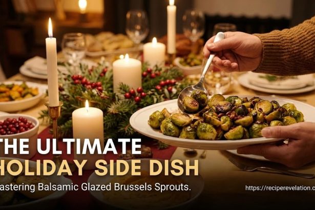 Tangy Elegance: Mastering Balsamic Glazed Brussels Sprouts